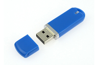 Πλαστικό μπλε χρώμα 3,0 8G USB με το προσαρμοσμένες λογότυπο και τη συσκευασία
