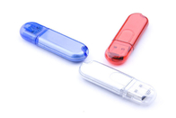 64G 2,0 μπλε χρώμα πλαστικό USB με το προσαρμοσμένες λογότυπο και τη συσκευασία παρουσιάζουν εμπορικό σήμα ζωής