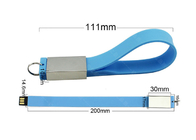 Ο ανεφοδιασμός εργοστασίων προσάρμοσε το λογότυπο 64G 3,0 μπλε καρπός USB χρώματος με τη συσκευασία κιβωτίων κασσίτερου
