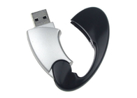 Παρουσιάστε στο μέταλλο ανεφοδιασμού 64G εργοστασίων εμπορικών σημάτων USB ζωής υλικό USB με το προσαρμοσμένο λογότυπο