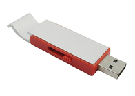Παρουσιάστε στο μέταλλο ανεφοδιασμού 8G εργοστασίων εμπορικών σημάτων USB ζωής υλικό USB με το προσαρμοσμένο λογότυπο