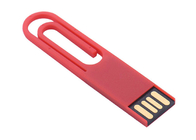 Το πράσινο πλαστικό προσαρμοσμένο τύπος λογότυπο συνδετήρων βιβλίων Drive ραβδιών USB παρουσιάζει εμπορικό σήμα ζωής