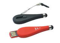 Πλαστικό USB μανδρών αφής Drive 32G 2,0 ραβδιών μορφής με το λογότυπο εκτύπωσης χρώματος